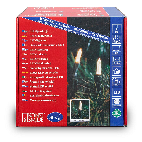 Konstsmide Light set 80 LED 80 Glühbirne(n)