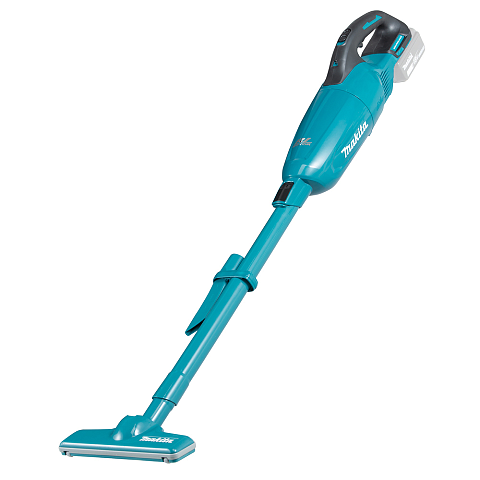 Makita DCL280FZ Stabstaubsauger/Elektrischer Besen Akku Trocken Beutellos 0,75 l Blau