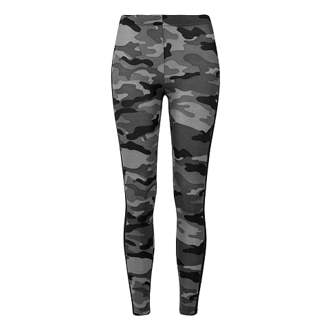Urban Classics TB1530-00840-0040 Weiblich Schwarz, Camouflage Elastan, Polyester