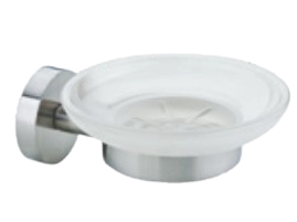 TESA 40310-00000-00 Seifenhalter Edelstahl, Weiß