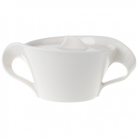 Villeroy & Boch 1025250960 Zuckerdose Weiß Porzellan