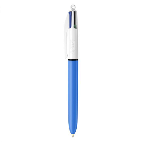 BIC 982866 Kugelschreiber Schwarz, Blau, Grün, Rot Clip-on-Einziehkugelschreiber Medium 12 Stück(e)