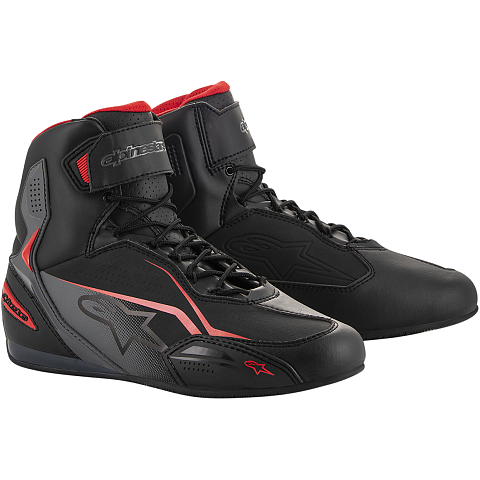 Alpinestars 2510219-131-8 Motorrad-Schuh Männlich Erwachsener Schwarz, Grau, Rot