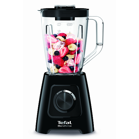 Tefal BlendForce II BL4208 Mixer 1,25 l Tischplatten-Mixer 600 W Schwarz