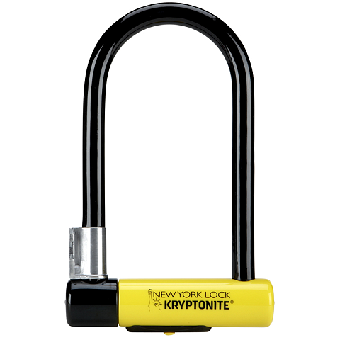 Kryptonite 2154 Fahrradschloss Schwarz, Gelb U-Schloss
