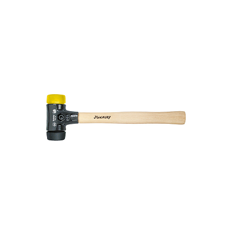 Wiha 26434 Hammer Rückschlagfreier Hammer Schwarz, Gelb