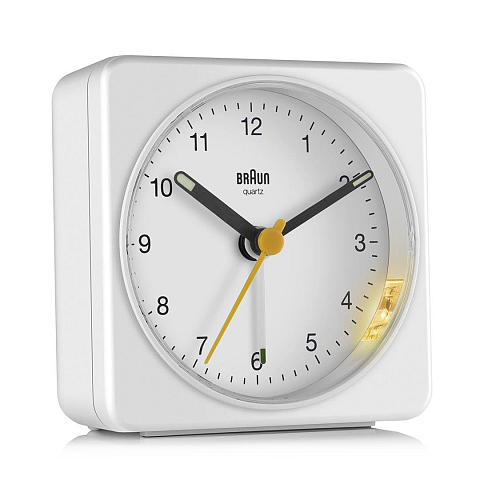Braun BC03W Quarzwecker Weiß