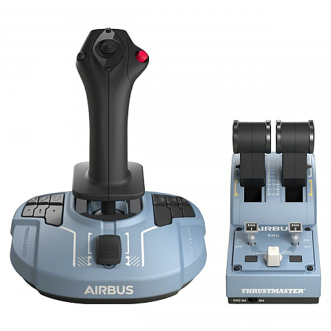 Thrustmaster Airbus Edition Schwarz, Blau USB Joystick Analog / Digital PC