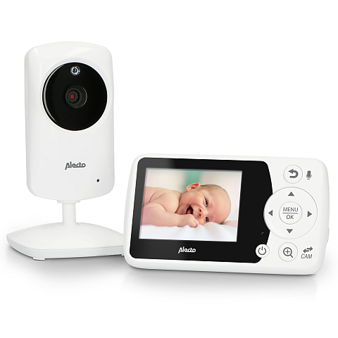 Alecto DVM-64 Baby-Videoüberwachung Weiß