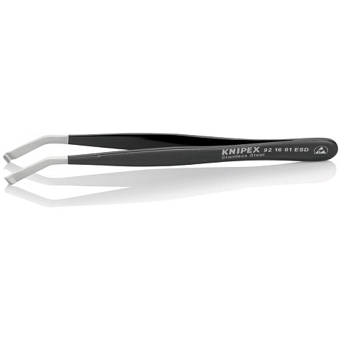 Knipex 92 16 01 ESD Industriepinzette Edelstahl