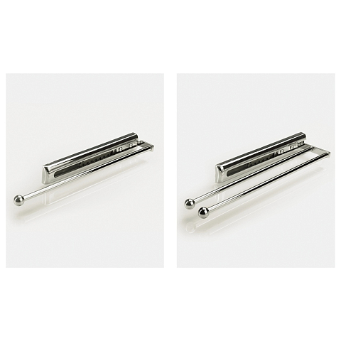 Hettich 70694 Wandspiegel Edelstahl