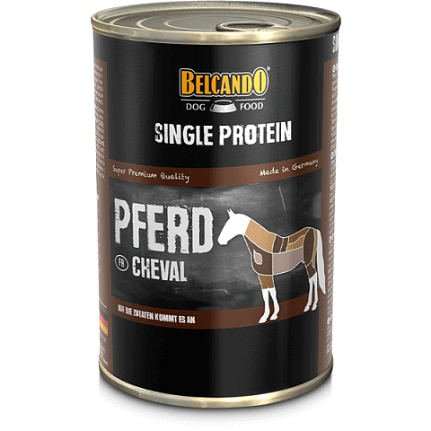 Belcando 513225 Hunde-Dosenfutter Pferd Adult 400 g