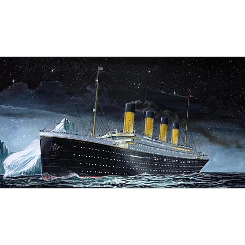 Revell R.M.S. Titanic Modell eines Marineschiffs Montagesatz 1:1200