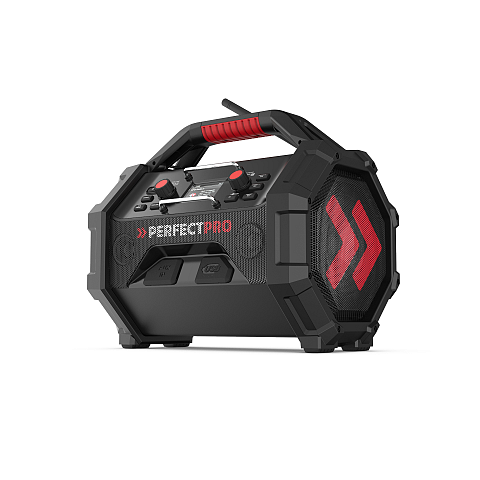 Perfectpro ROCKTAGON Arbeitsort Digital Schwarz, Rot