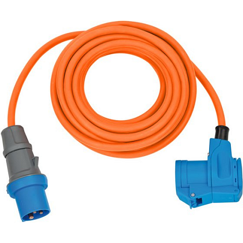 Brennenstuhl H07RN-F 3G2,5 1167650510 Adattatore CEE 16 A 230 V Verlängerungskabel 10 m 1 AC-Ausgänge Draußen Schwarz, Blau, Orange
