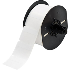 Brady 142871 Schwarz, Weiß Selbstklebendes Druckeretikett