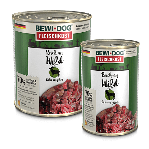 Bewi DOG Rich in venison Wildfleisch Adult 800 g