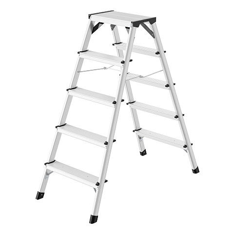 Hailo D60 Stufenleiter Aluminium