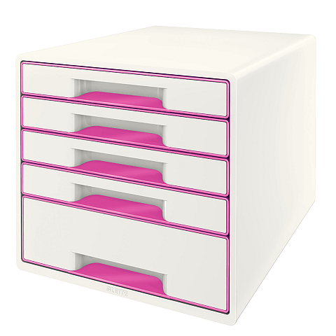 Leitz 52142023 Schubladenordnungssystem Kunststoff Pink, Weiß