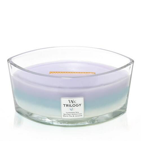 WoodWick 76965 Wachskerze andere Eukalyptus, Lavendel Blau, Violett, Weiß 1 Stück(e)