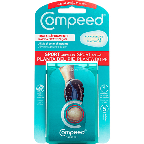 Compeed 4534543 Wundschnellverband 4 x 6,6 cm 5 Stück(e)