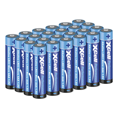 XCell Performance LR03 Micro AAA Batterie 24er Box