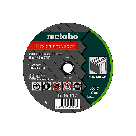 Metabo 616303000 Winkelschleifer-Zubehör Schneidedisk