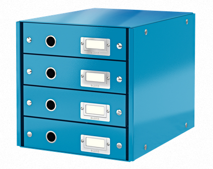 Leitz 60490036 Aufbewahrungsbox Karton Blau