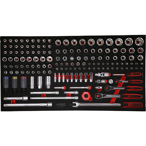 KS Tools 813.0156 Steckdosen/Steckdosen-Set Steckschlüssel-Satz