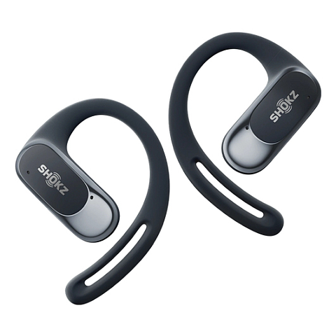 SHOKZ OpenFit Air Kopfhörer Kabellos Ohrbügel Anrufe/Musik/Sport/Alltag Bluetooth Schwarz