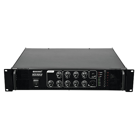 Omnitronic MPZ-500.6 Leistung/Phase Schwarz