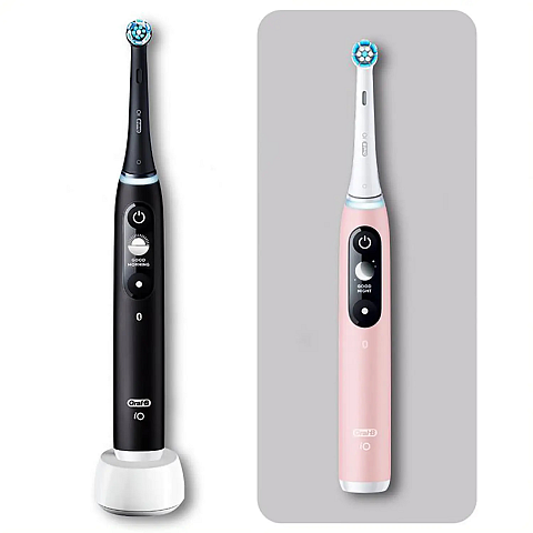 Oral-B iO Duo Erwachsener Vibrierende Zahnbürste Schwarz, Rose