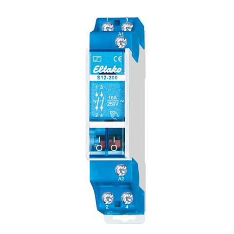 Eltako 21200030 Elektroschalter Drehschalter 1P Blau
