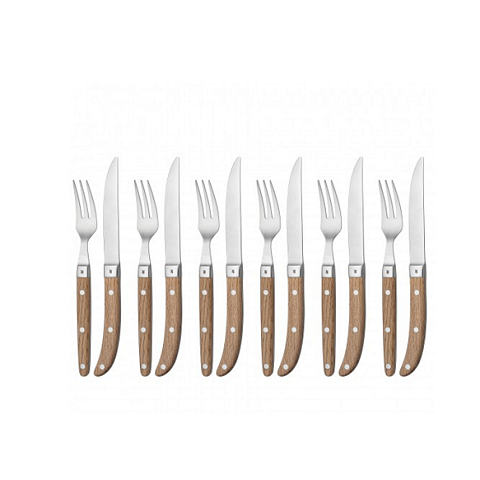 WMF 1280636046 Besteck-Set 12 Stück(e) Braun, Metallisch
