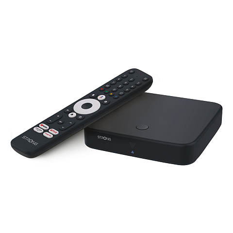 Strong SRT423 Smart-TV-Box Schwarz 4K Ultra HD 8 GB WLAN Ethernet/LAN