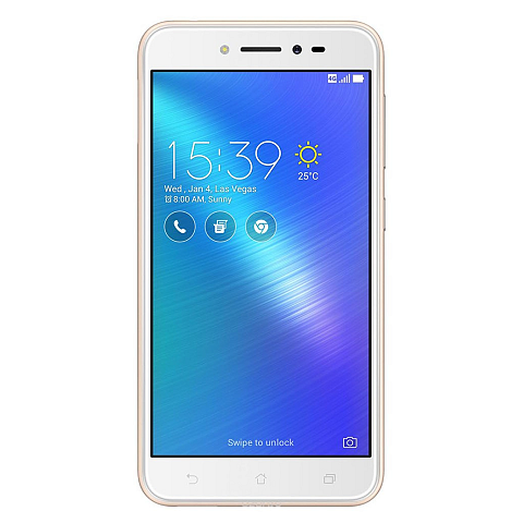 ASUS ZenFone Live 12,7 cm (5") Dual-SIM Android 6.0 4G Mikro-USB 2 GB 16 GB 2650 mAh Gold