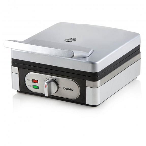 Domo DO 9047 W 2 Waffel(n) 1400 W Silber