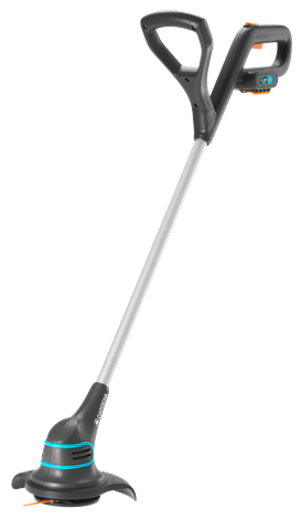 Gardena 9822-20 Bürstenschneider/Rasentrimmer 15 W Akku Schwarz, Silber