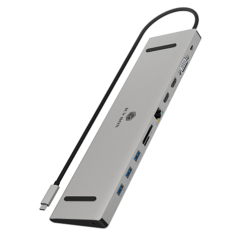 ICY BOX DockingStation 11-in-1, Notebook