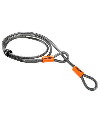 Kryptonite KryptoFlex 710 Orange, Edelstahl 2130 mm Kabelschloss