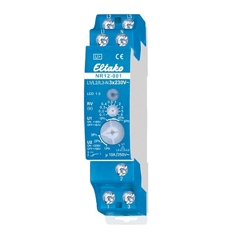 Eltako 22001330 Elektroschalter Drehschalter 1P Blau
