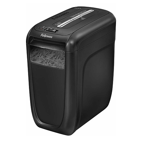 Fellowes 60Cs Aktenvernichter Kreuzschreddern 72 dB 23 cm Schwarz