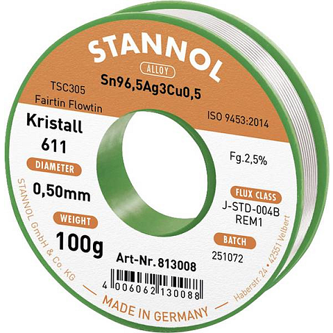 Stannol 813008 Lötkolben/-station Zubehör 1 Stück(e) Weilötdraht