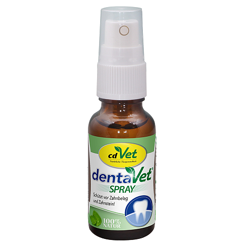 cdVet dentaVet Spray 20ml Katze / Hund Flüssigkeit