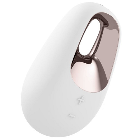 Satisfyer White Temptation Mini-Vibrator Beidhändig