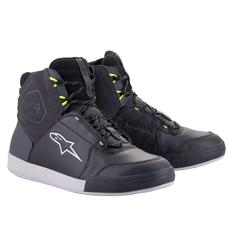 Alpinestars 2543123-1015-6 Motorrad-Schuh Männlich Erwachsener Schwarz, Grau, Gelb