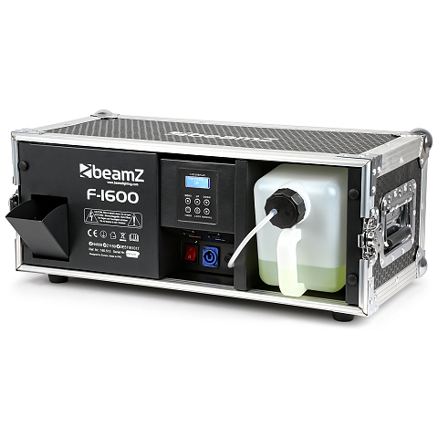 BeamZ F1600 Pro Faze-Maschine 3,25 l 1600 W Schwarz, Silber