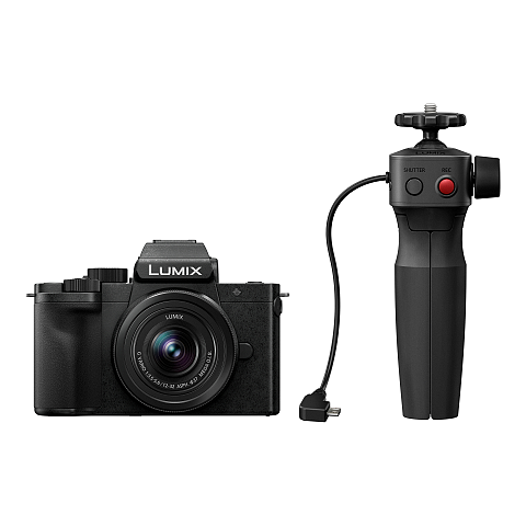 Panasonic Lumix DC-G100VEG-K Digitalkamera Objektivstil-Kamera 20,3 MP Live MOS 5184 x 3888 Pixel Schwarz