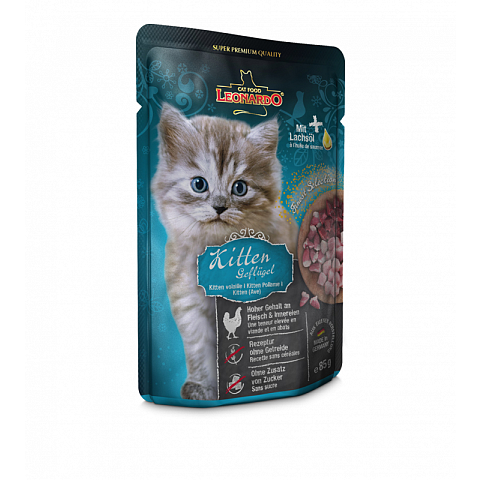 Leonardo Cat Food 756305 Katzen-Dosenfutter 85 g
