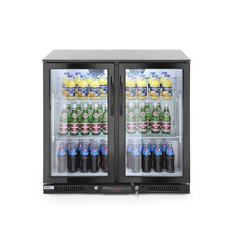 Hendi 235829 Industrieller Kühl/Gefrierschrank Kühlschrank für hinter der Bar 180 l Freistehend